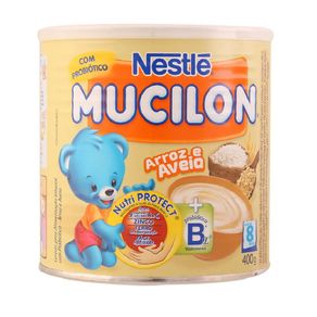 Cereal Infantil de Arroz e Aveia Mucilon Nestlé 400g
