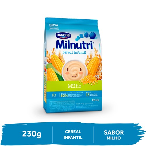 Cereal Infantil Milnutri Milho com 230g