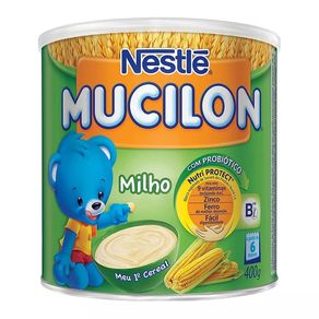 Cereal Infantil Mucilon Sabor Milho Nestlé 400g