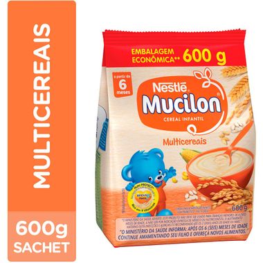 Cereal Infantil Multicereais Mucilon 600g