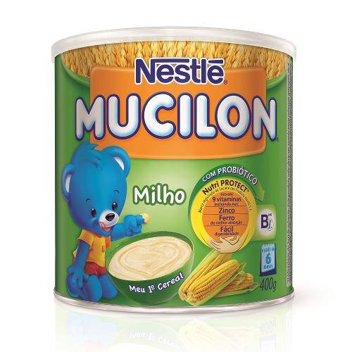 Cereal Infantil Nestlé Mucilon Milho 400g