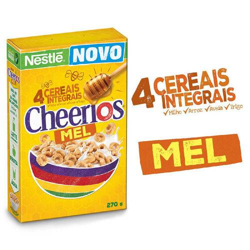 Cereal Matinal Cheerios Mel 270g