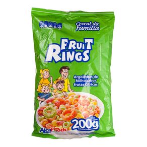 Cereal Matinal Fruitrings Alcafoods 200g