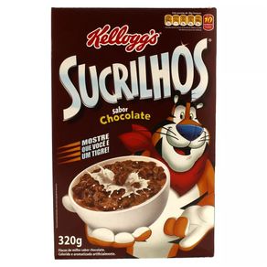 Cereal Sucrilhos Sabor Chocolate Kellogg's 320g