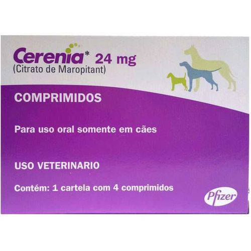 Cerenia 24MG - 4/Comprimidos