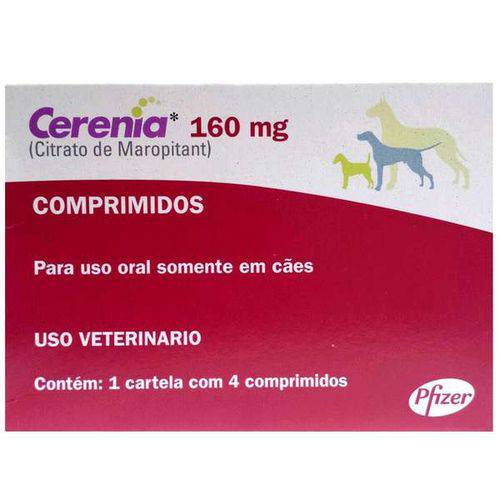 Cerenia Zoetis 160mg 4 Comprimidos