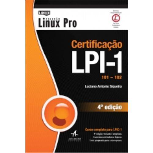 Certificacao Lpi-1 101-102 - Alta Books - 4 Ed