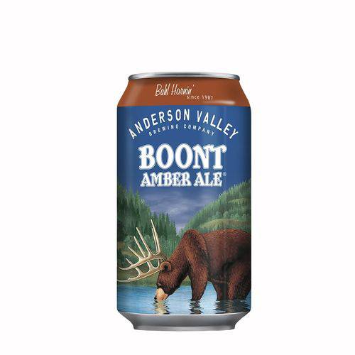 Cerveja Americana Anderson Valley Boont Amber Ale Lata 355ml