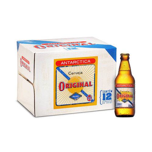 Cerveja Antarctica Original 300ml Caixa (12 Unidades)