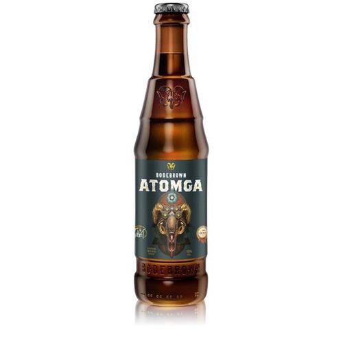 Cerveja Artesanal Bodebrown Atomga 330ml