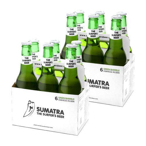 Cerveja Artesanal Pilsen Sumatra - Pack 12 Unidades ( 355ML )