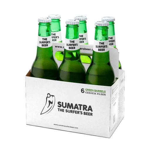 Cerveja Artesanal Pilsen Sumatra - Pack 6 Unidades ( 355ML )