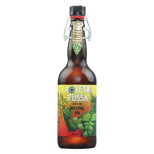 Cerveja Artesanal Roleta Russa Imperial Ipa 500ml
