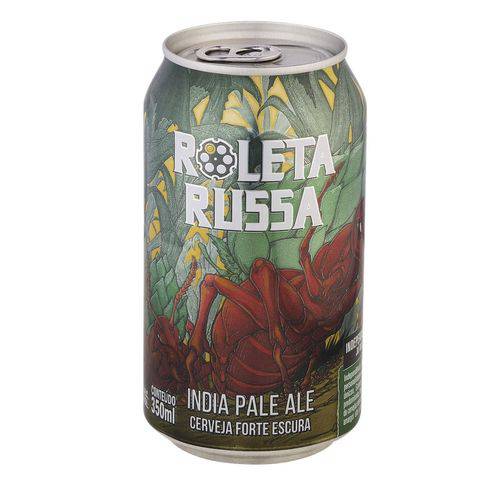 Cerveja Artesanal Roleta Russa Ipa Lata 350ml