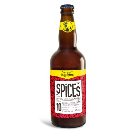 Cerveja Blondine Spices Saison 500ml