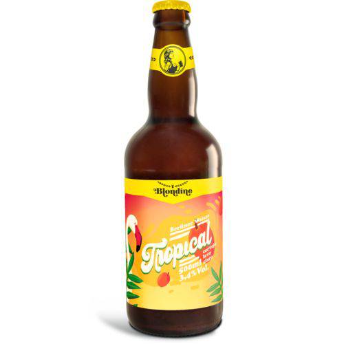 Cerveja Blondine Tropical 500ml