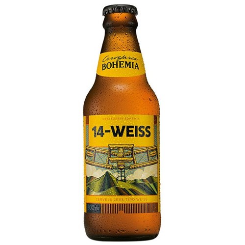 Cerveja Bohemia 300ml 14 Weiss