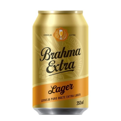 Cerveja Brahma 350ml Lt Extra Lager