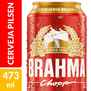 Cerveja Brahma Chopp 473ml (Lata)
