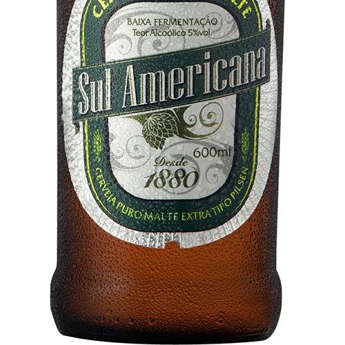 Cerveja Brasileira Sulamericana 600ml