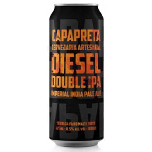 Cerveja Capa Preta Ipa 473ml Lt Diesel Double