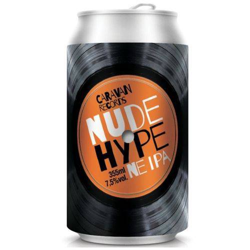 Cerveja Caravan Records Nude Hype New England Ipa Lata - 355ml