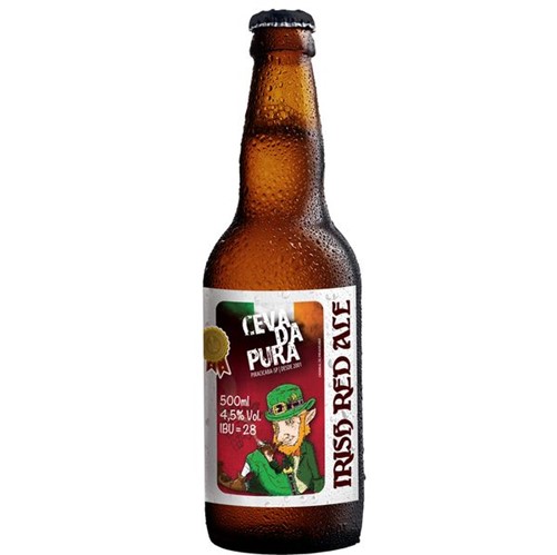 Cerveja Cevada Pura 500ml Irish Red Ale