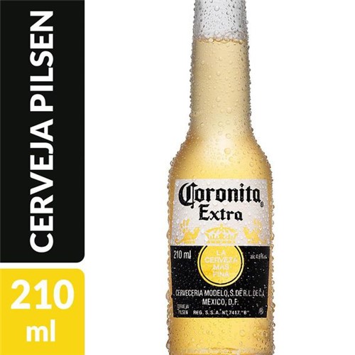 Cerveja Coronita Extra 210 Ml