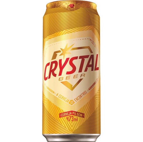 Cerveja Crystal 473ml Lata