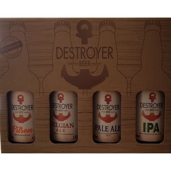 Cerveja Destroyer 500ml com 4