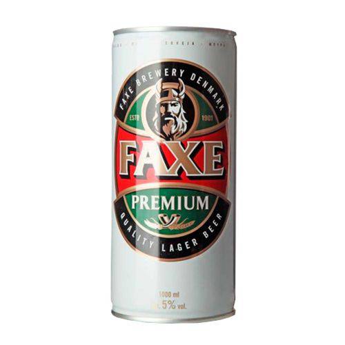 Cerveja Dinamarquesa Faxe Premium Lata 1l