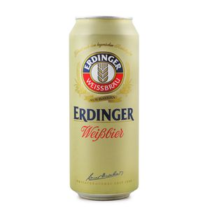 Cerveja Erdinger Weissbier Lata 500ml + 20 KM