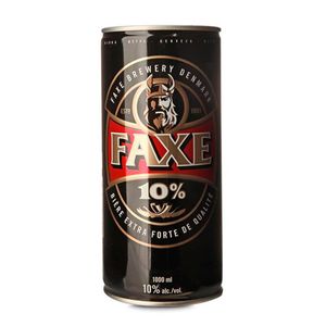 Cerveja Faxe 10% Lata 1L + 48 KM