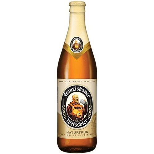 Cerveja Franziskaner Hefe-Weissbier 500ml Naturtrub