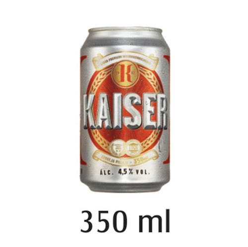 Cerveja Kaiser 350ml Lata