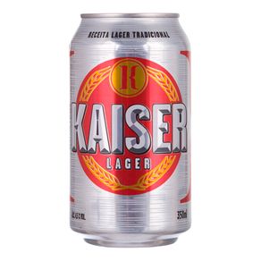 Cerveja Kaiser Lata 350mL