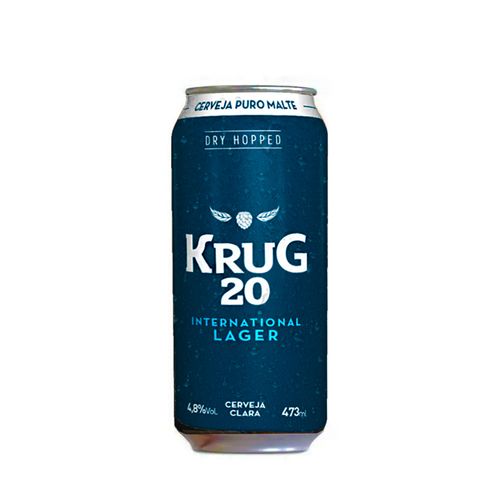 Cerveja Krug International Lager Krug 20 473ml
