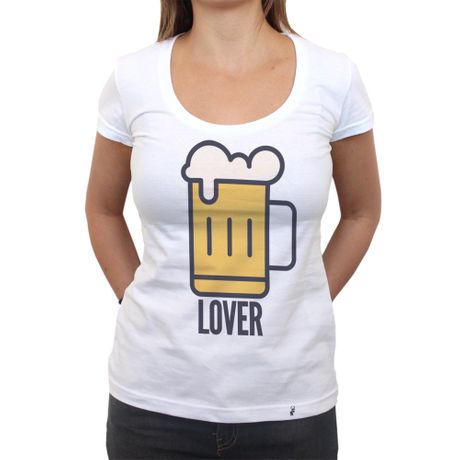 Cerveja Lover - Camiseta Clássica Feminina