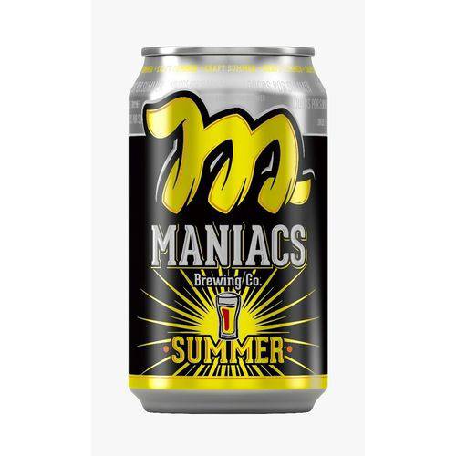 Cerveja Maniacs Summer Lata 355ml