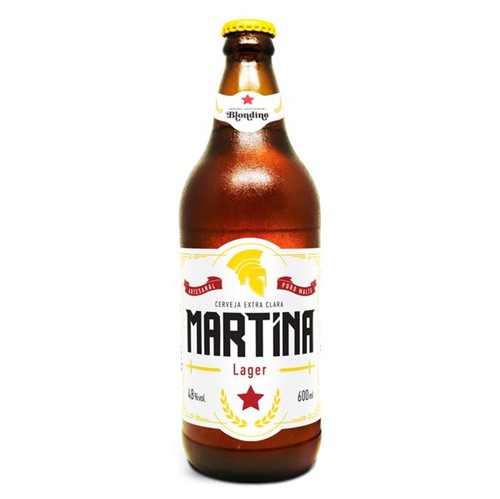 Cerveja Martina Lager 600ml