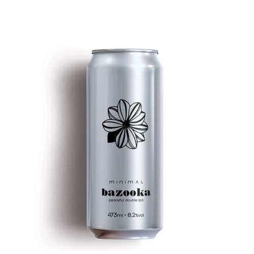 Cerveja Minimal Bazooka Double IPA 473ml