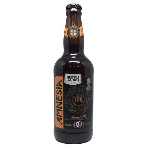 Cerveja Mistura Clássica Amnésia Imperial Ipa - 500ml