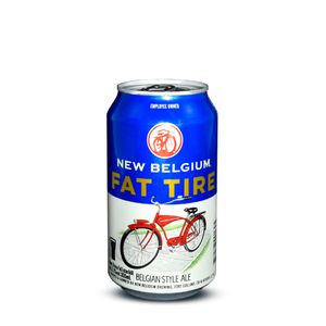 Cerveja New Belgium Fat Tire Amber Ale Lata 355ml
