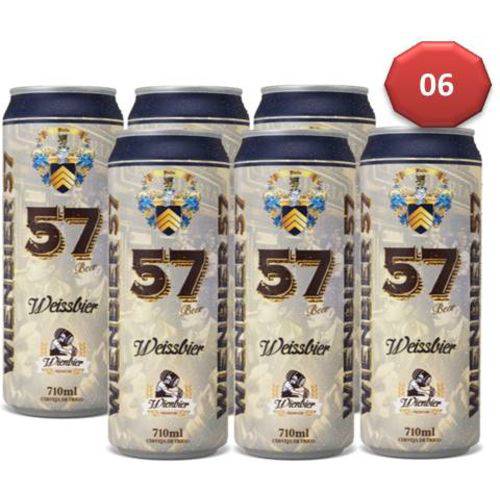 Cerveja Premium Wienbier 57 Weissbier | 06 Latas de 710ml