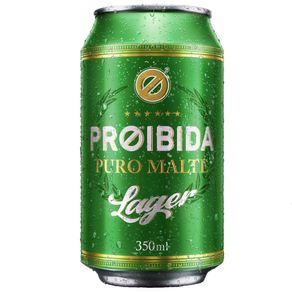 Cerveja Puro Malte Lager Proibida 350ml