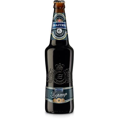 Cerveja Russa Porter Baltika 6 500Ml