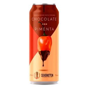 Cerveja Schornstein Bock Chocolate com Pimenta Lata 473ml