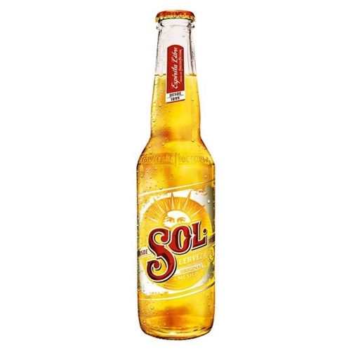 Cerveja Sol Premium 330ml Long Neck