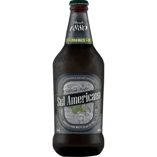 Cerveja Sul Americana Black Lager 600ml