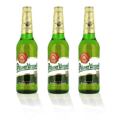 Cerveja Tcheca Pilsner Urquell - Kit com 3 Unidades (500ml)